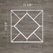 Ekena Millwork Medium Hudson Decorative Fretwork Wall Panels in Architectural Grde PVC, 15 3/8"W x 15 3/8"H x 3/8"T WALP16X16HSN - alternate 5